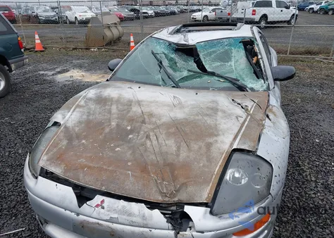 2000 Mitsubishi Eclipse Gs z USA, uszkodzony, nr VIN 4A3AC44G1YE068507